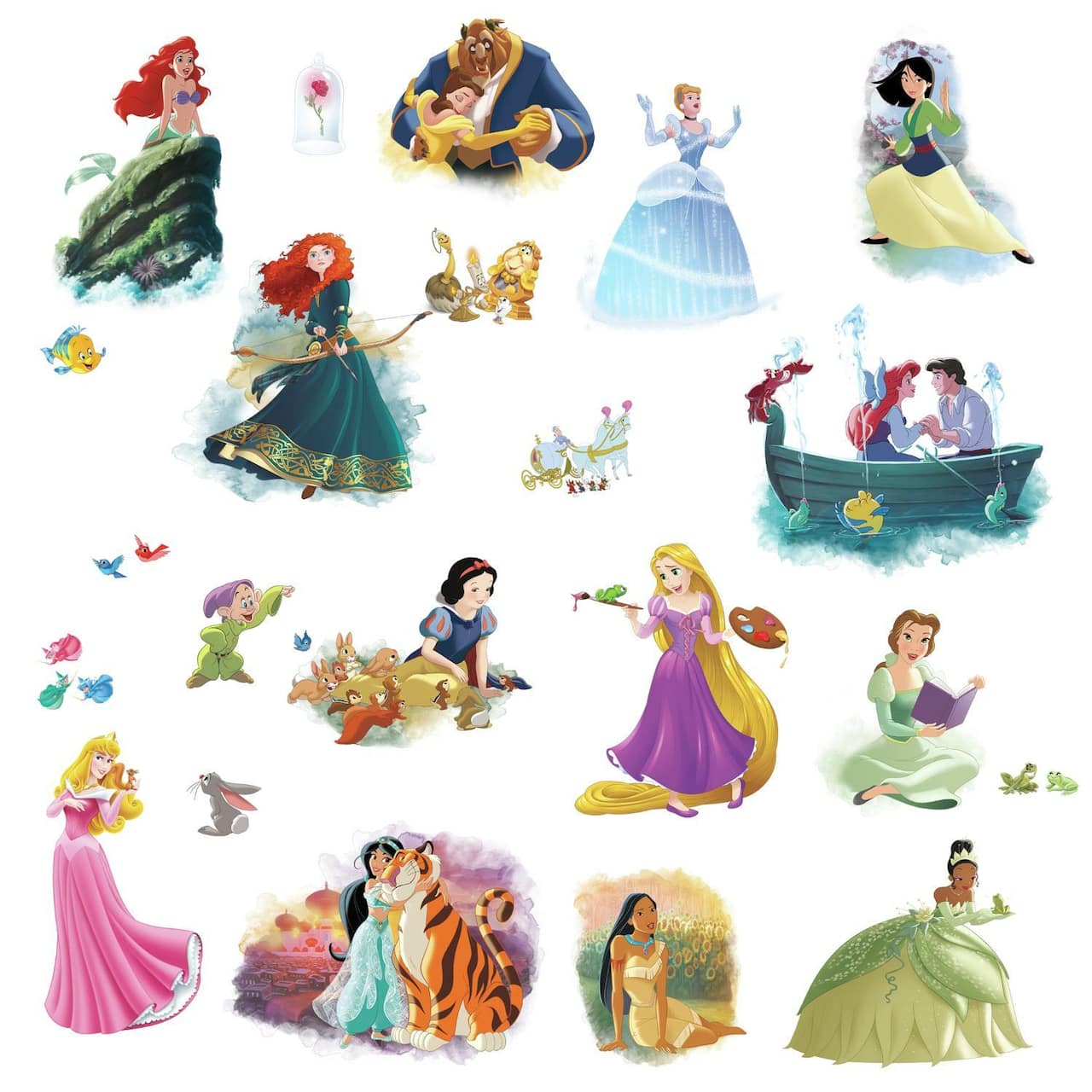 RoomMates Disney Princess Dream Big Peel & Stick Decals
